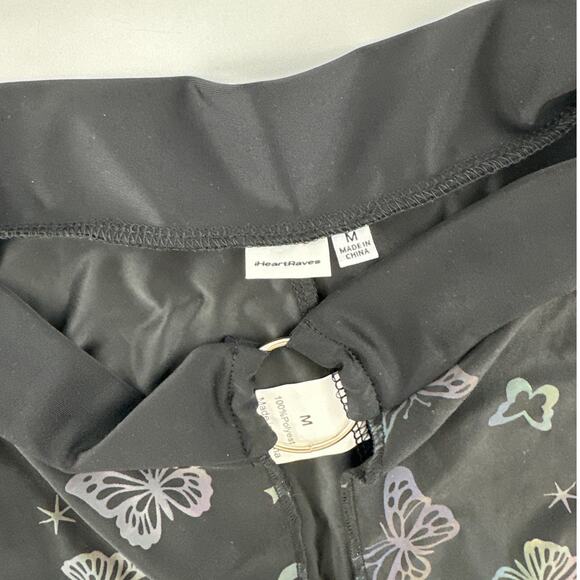 iHeartRaves Women's Black Lucid Flight Rainbow Reflective Skirt Size M - Picture 3 of 11